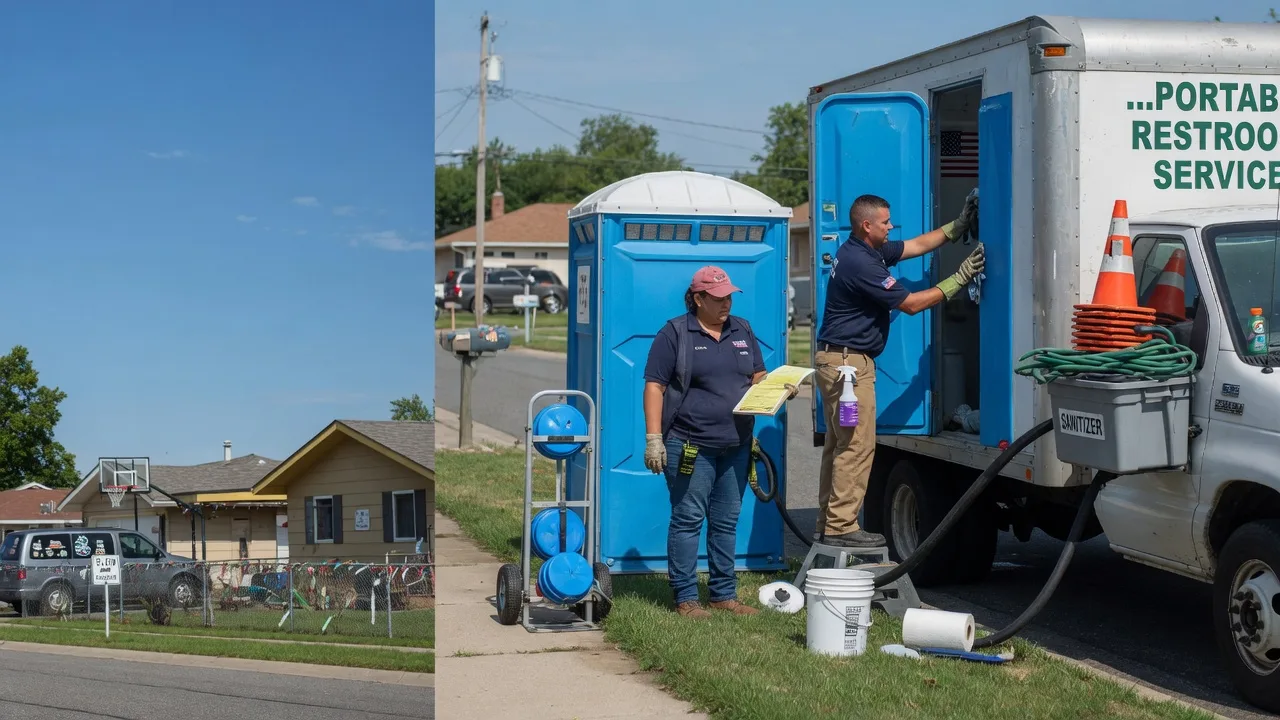 Portable Toilet Rental in East Alton, IL near me